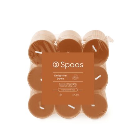 Spaas Geurende Clearlights Blokverpakking X18 4