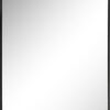 Spiegel met aluminium lijst 50x70cm zwart