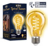 Spiral Sensor LED 2W Dag/Nacht