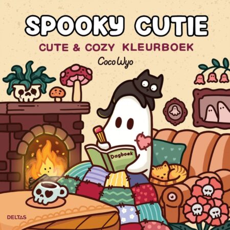 Spooky Cutie Cute & Cozy kleurboek | Deltas