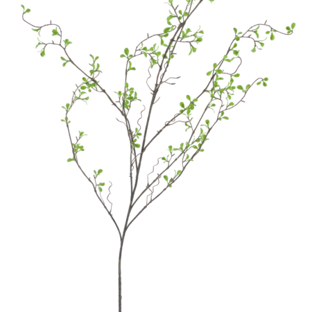 Spring fresh leaf spray green 130cm