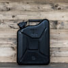 Stalen Jerrycan 10L - Zwart - Duurzaam en Veelzijdig - Robuust - Perfect voor in de mancave - Exclusief drank | GELG