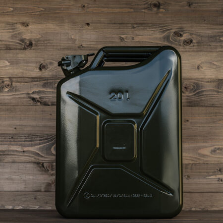 Stalen Jerrycan 20L - Brandstof - Groen | GELG