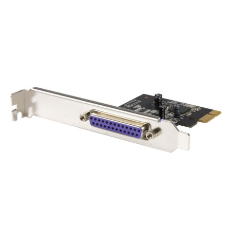 1-poort Parallel PCI-E adapterkaart