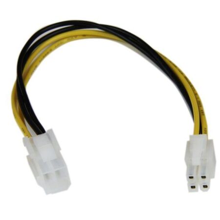 12v 4-pins voeding verlengkabel