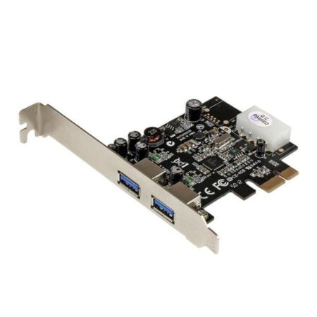 2-poorts USB 3.0 adapterkaart met UASP