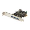 4-poorts (1x intern) USB 3.0 PCI