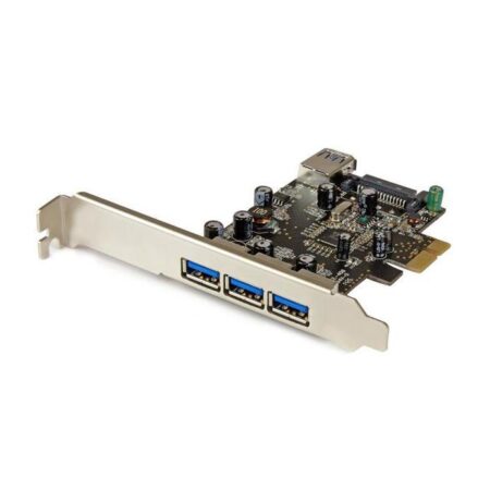 4-poorts (1x intern) USB 3.0 PCI