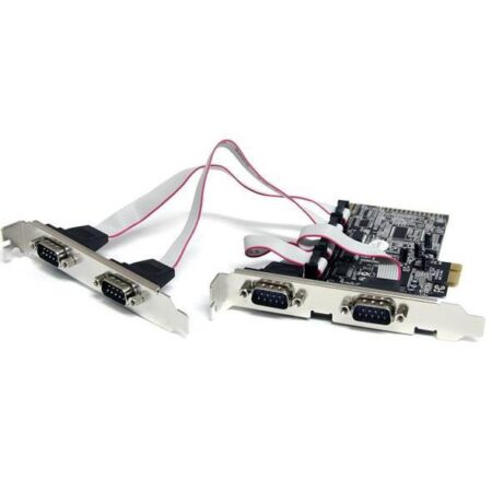 4x Seriele RS232 *LP Bracket* PCI-E 1