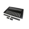 Serverrack 19"/1U verstelbare diepte