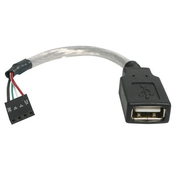 USB 2.0 A naar 4-pins aansluiting 15cm