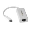 USB-C naar Gigabit adapter wit