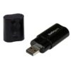 USB Stereo audio adapter zwart