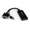 VGA naar HDMI met USB audio/voeding