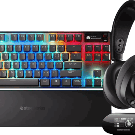 SteelSeries Arctis Nova Pro Omni Zwart + Apex Pro TKL Gen 3 Qwerty Zwart