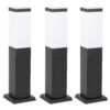 Stein set 3 stuks Tuinlamp zwart