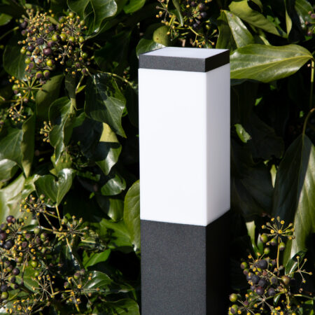 Stein zwart Tuinlamp