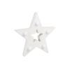 Ster met licht hoogte 17 cm breedte 17 cm