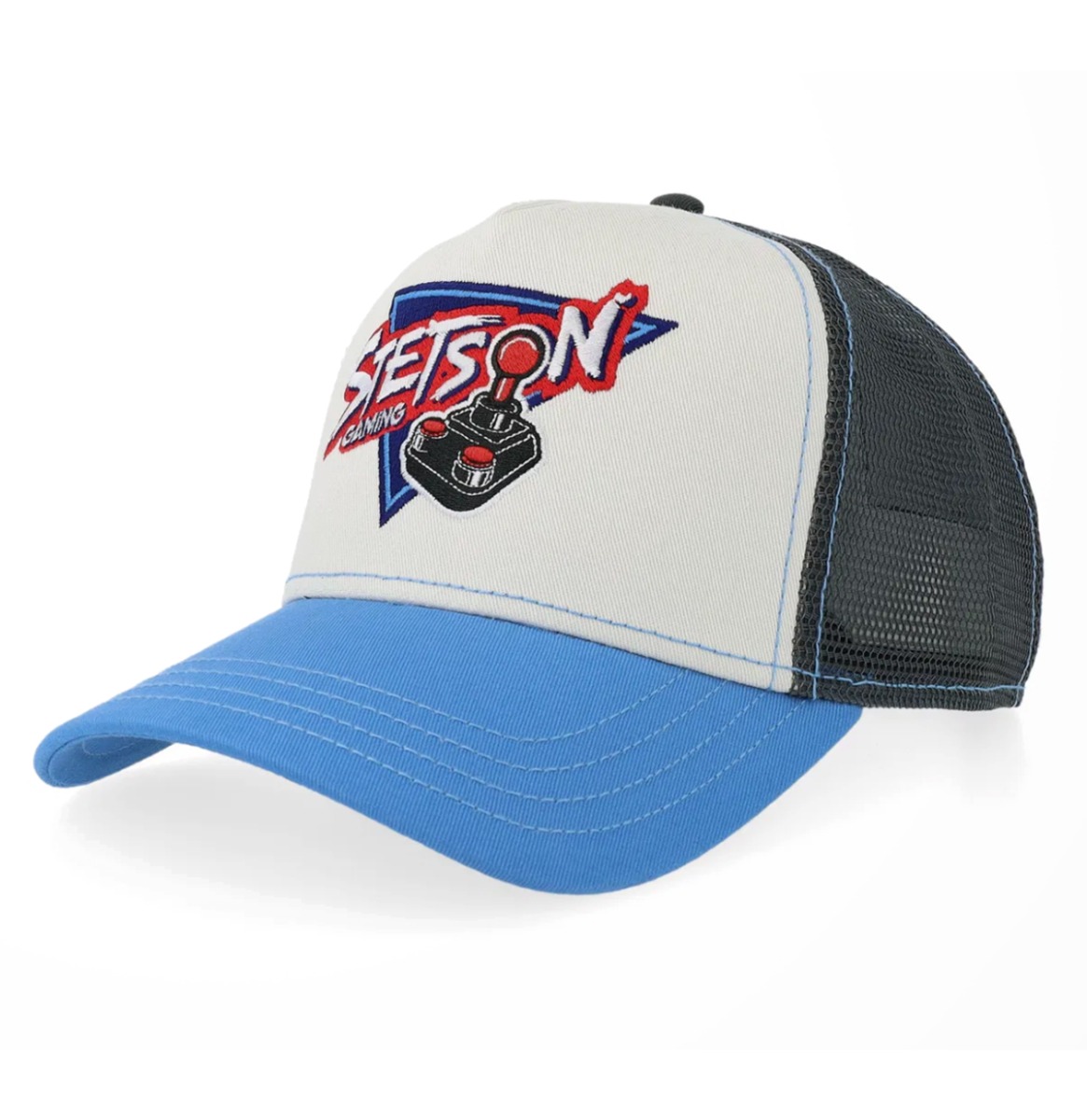 Stetson Gaming Joystick Trucker Pet Blauw | Stetson