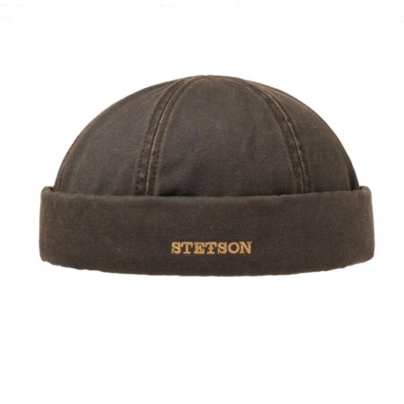 Stetson Old Cotton Winter Docker Brown-M | Stetson