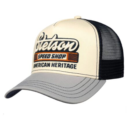 Stetson Speed Shop Trucker Cap Grey | Stetson