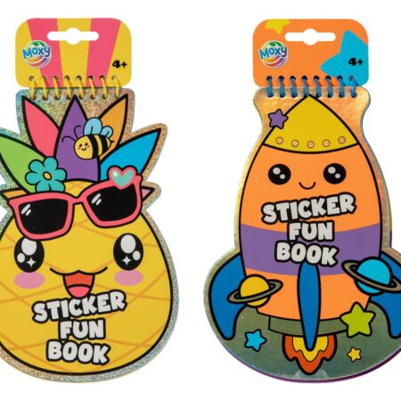Sticker-Activity Boek 2 assorti | Moxy