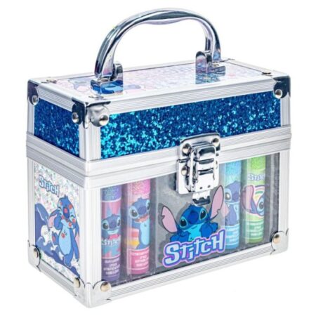 Stitch Make-up Koffertje Met 4 Lipbalsem |