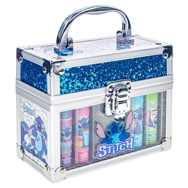 Stitch Make-up Koffertje Met 4 Lipbalsem |