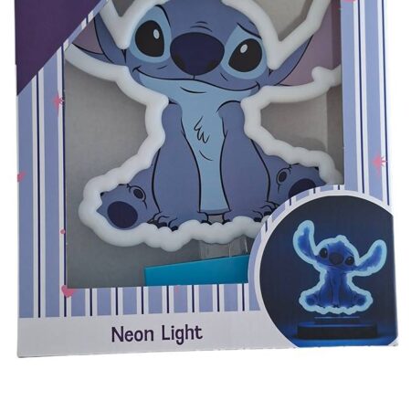 Stitch Neon Tafellamp 25x22cm | Disney