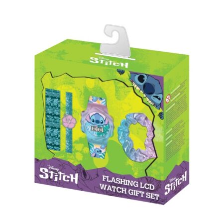 Stitch horloge cadeau set |
