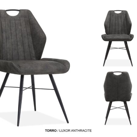 Stoel Torro antraciet