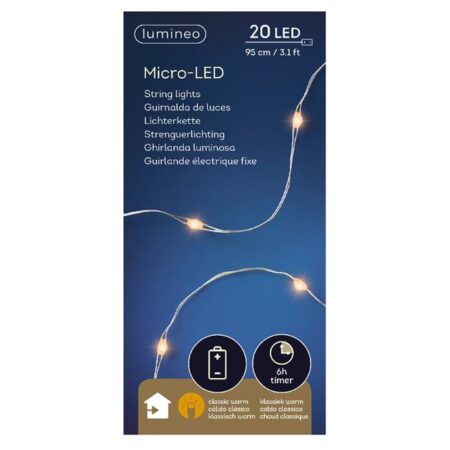 Strengverlichting 20LED Classicwarm | Lumineo