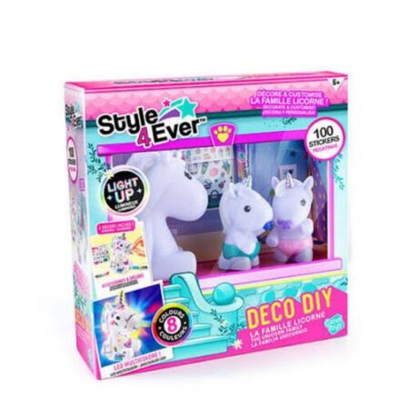 Style4ever Kawaii Led Unicorn Family Create |