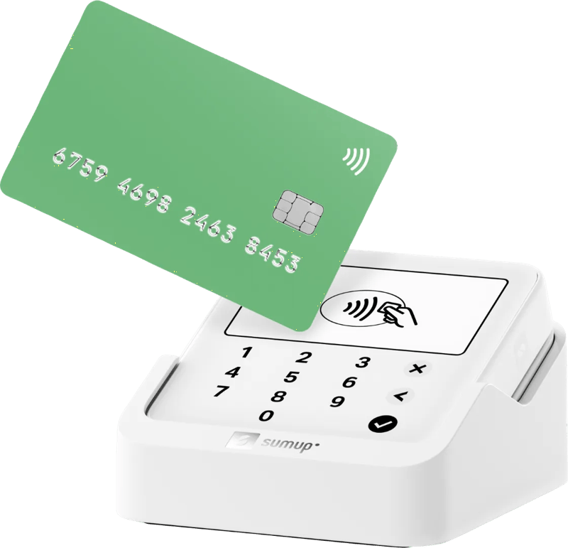 SumUp Solo Lite Contactloos Pinapparaat + Oplaadstation