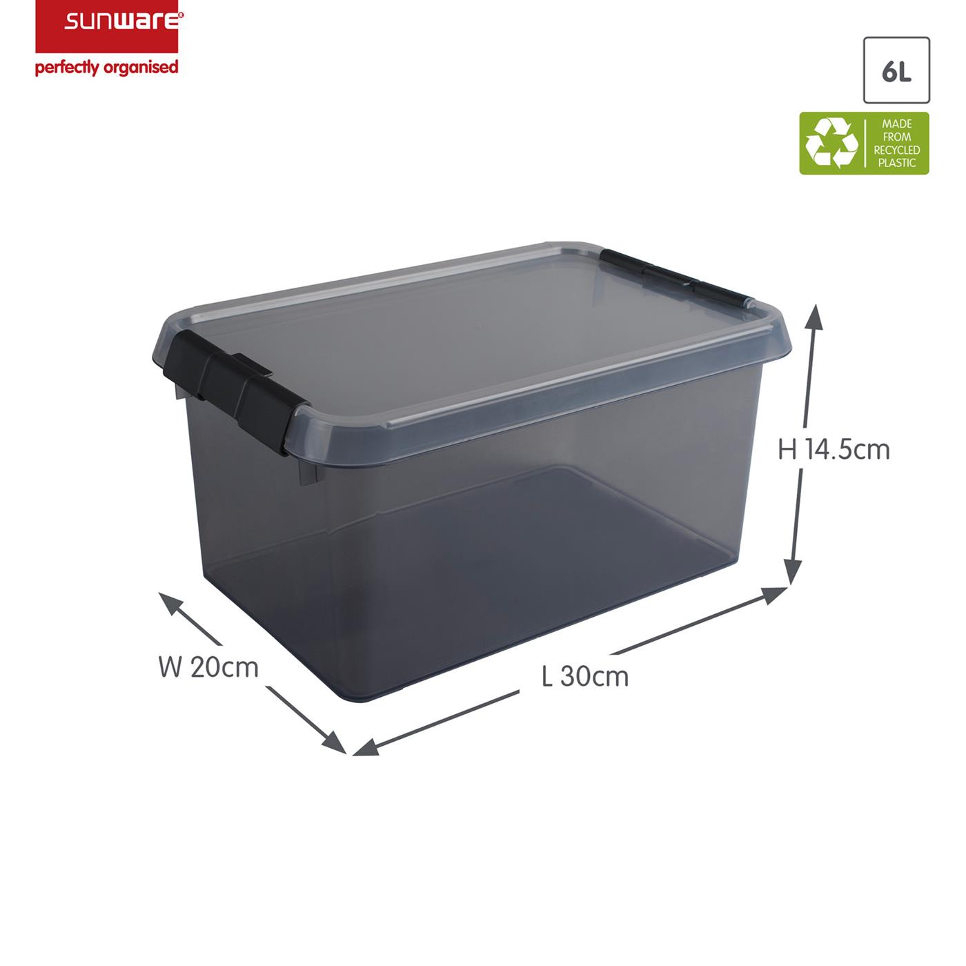 Sunware Comfort Line opbergbox 6L grijs | Sunware