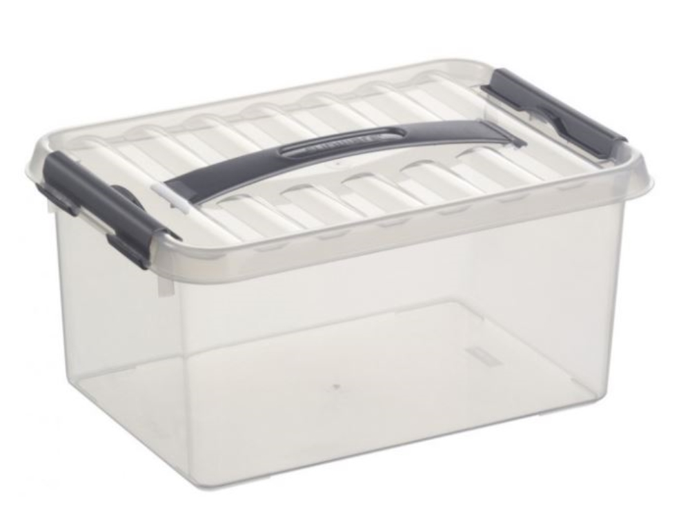 Sunware Q-line opbergbox 6L transparant | Sunware
