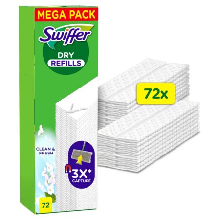 Swiffer DRY FRESH Vloerdoekjes 72 stuks | Swiffer