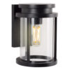 Sydney Muurlamp Zwart met LED