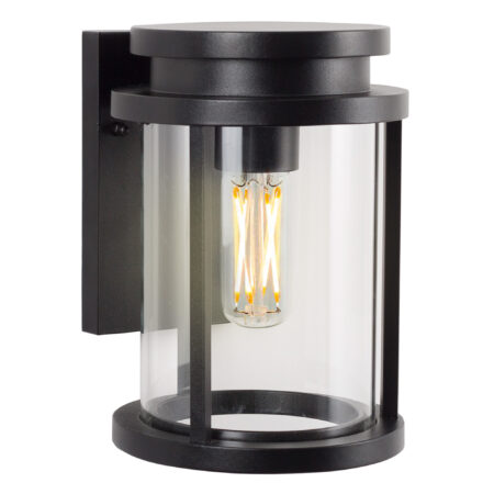 Sydney Muurlamp Zwart met LED