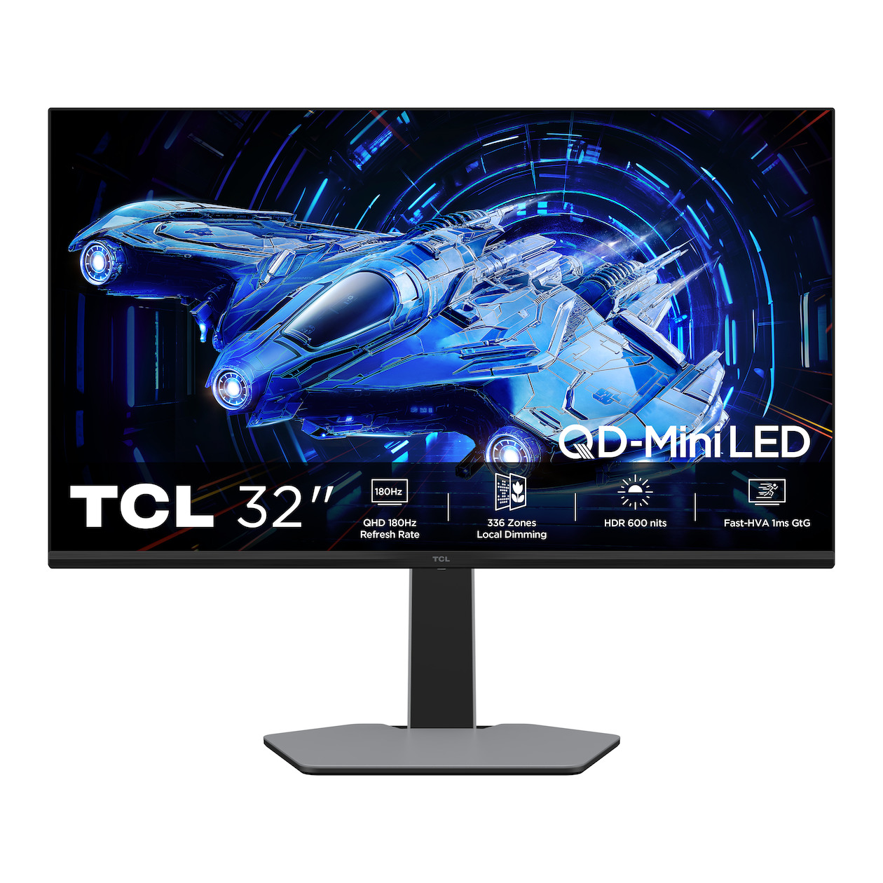 TCL 32G64 Monitor Grijs | TCL