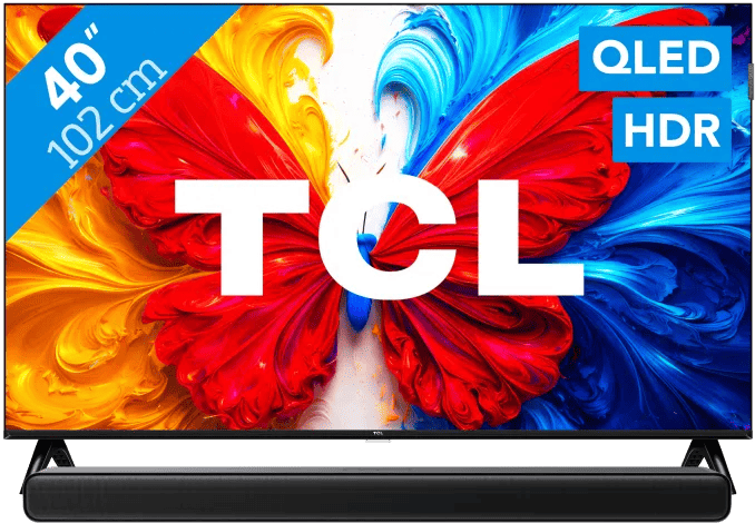 TCL 40" QLED S5L 4K (2026) + TCL S45H 2.0 Soundbar