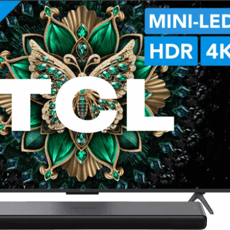 TCL 50" QD Mini-led C61K (2025) + TCL S55H 2.1 Soundbar
