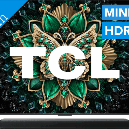 TCL 55" QD Mini-led C61K 4K (2025) + TCL S45H 2.0 Soundbar