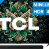 TCL 55" QD Mini-led C61K 4K (2025) + TCL S55H 2.1 Soundbar