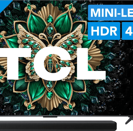 TCL 55" QD Mini-led C61K 4K (2025) + TCL S55H 2.1 Soundbar