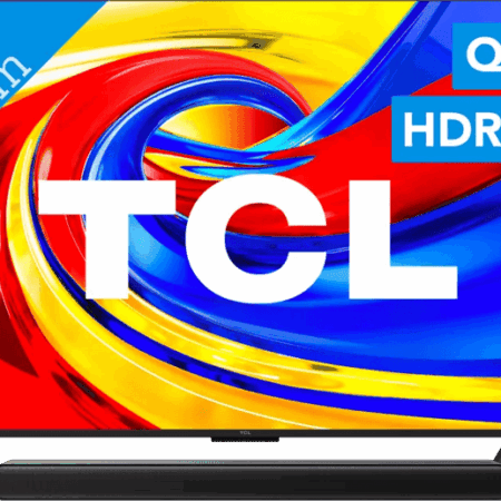 TCL 55" QLED P79L 4K (2026) + TCL S45H 2.0 Soundbar