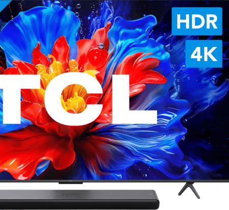 TCL 55" QLED P81K 4K (2025) + TCL S55H 2.1 Soundbar