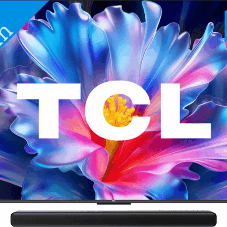 TCL 65" QLED P6L 4K (2026) + TCL S45H 2.0 Soundbar