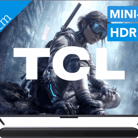 TCL QD Mini-led 55" T8D (2026) + TCL S45H 2.0 Soundbar