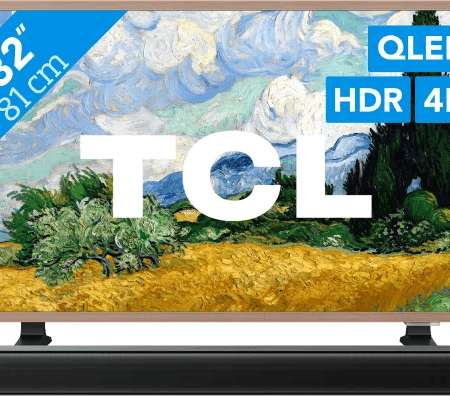 TCL QLED 32" A400 Pro (2026) + TCL S45H 2.0 Soundbar